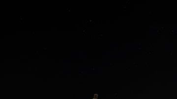 Anoche era muy poco lo que podía verse en el área del Capitolio y la calle Prado de La Habana, Cuba, por el apagón.