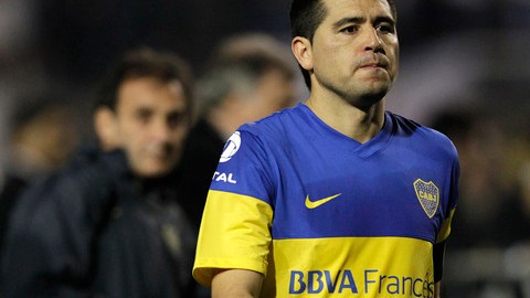 Riquelme alzó 3 Copas Libertadores con el Boca Juniors y estuvo a nada de obtener la cuarta este año.