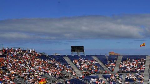El Parque Hermanos Castro de Gijón ha sido un volcán en erupción a favor de España en la Copa Davis frente a Estados Unidos.
