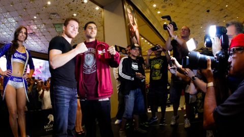 Canelo vs Josesito ha sido una pelea publicitada mucho en los medios de comunicación.