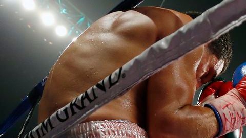 Canelo Álvarez mandó varias veces al suelo a Josesito y la pelea terminó antes de los 12 rounds.