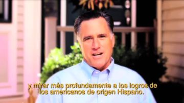 Mitt Romney lanzó un video a propósito del inicio del Mes de la Herencia Hispana en EE.UU.