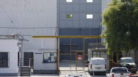 Penal de Piedras Negras, ayer, en esa ciudad mexicana fronteriza con Estados Unidos, de donde se fugaron los reos.
