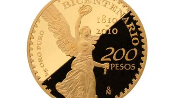 La moneda “Bicentenario” contiene un kilogramo de oro puro.