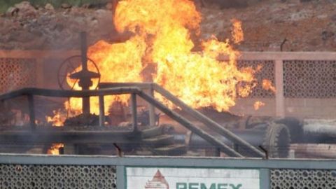 El accidente ocurrió en una planta de gas de Pemex ubicada a 19 kilómetros (unas 12 millas) de Reynosa.
