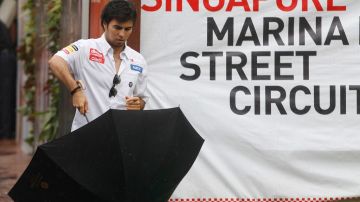 Checo Pérez espera seguir repitiendo sus formidables actuaciones para acumular puntos para Sauber en Singapur.