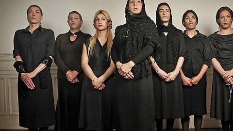 Actrices de "Ar/TV Trans"  en el clásico teatral "La Casa de Bernarda Alba", de Federico García Lorca.
