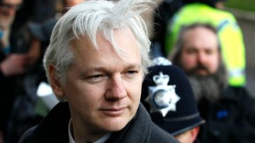 Julian Assange, fundador de WikiLeaks, cuando llegaba a la Corte Suprema de Londres en febrero de este año.