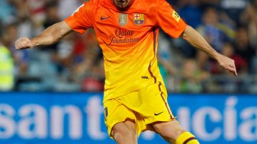 Leo Messi sigue marcando goles a pares, con cuatro dobletes en la temporada.