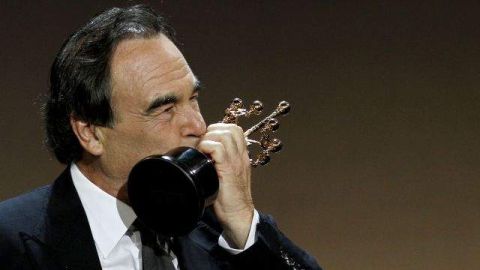 Oliver Stone recibió el Premio Donostia del Festival de Cine de San Sebastián.