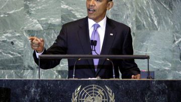 La principal actividad de Obama en Nueva York será su discurso del martes ante la Asamblea General de la ONU.