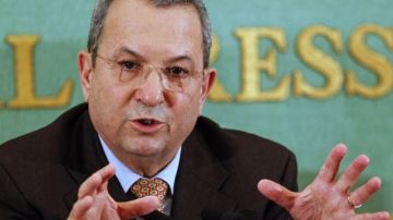 El ministro de Defensa israelí Ehud Barak dijo que "era mejor llegar a un acuerdo con los palestinos, pero si eso no sucede, tienen que tomar medidas prácticas para iniciar una separación".