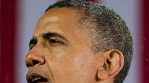 El presidente Barack Obama en un evento de campaña  en el Summerfest Grounds del Henry Maier Festival Park, el pasado sábado.