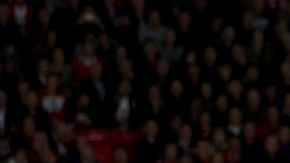 El central serbio Nemanja Vidic, durante el último partido del Manchester United en la Champions frente al Galatasaray.