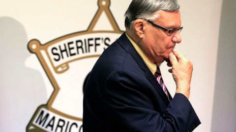 El sheriff del condado de Maricopa, Joe Arpaio.