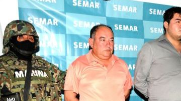En la imagen, Ezequiel Cárdenas Rivera, alias "El Junior", lugarteniente del cartel de las drogas del Golfo.