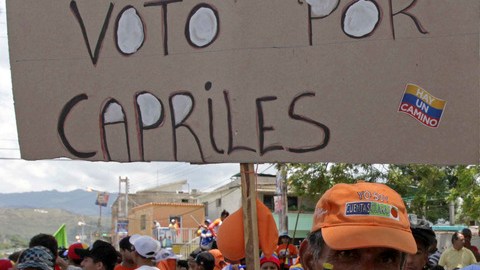 Son muchos los exchavistas que votarán por Capriles.
