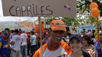 Son muchos los exchavistas que votarán por Capriles.