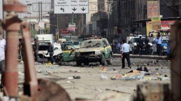 Los atentados se registraron en distintos puntos de Irak, principalmente en Bagdad.