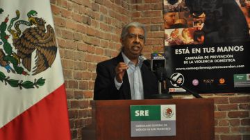 Antonio Ramírez, presidente de Pocovi, en presentación de campaña preventiva.
