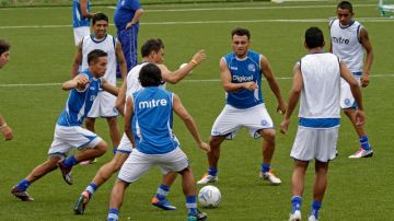 El Salvador regresó ayer a sus entrenamientos.
