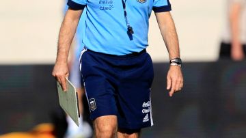 Alejandro Sabella, entrenador de la selección argentina.