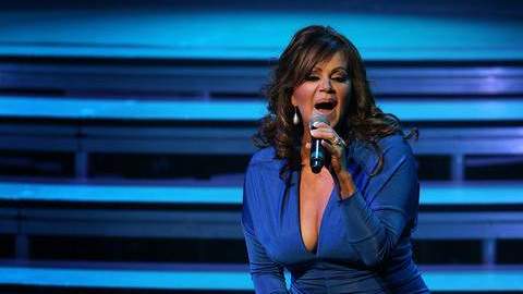 Jenni Rivera en un concierto en Los Ángeles.