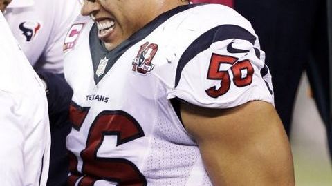 Cushing se lesionó en el segundo cuarto del partido disputado en el MetLife Stadium.