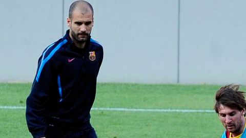 Messi afirma que se nota la ausencia de 'Pep' Guardiola en el Barcelona, sin embargo apoya a Vilanova.
