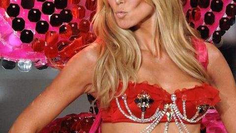 Heidi Klum, una de las modelos de Victoria's Secret.
