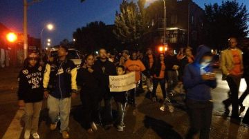 Los manifestantes alegan que los desarrollos urbanos en Broadway Triangle, perjudican a las minorías de la zona.