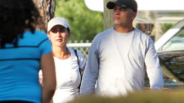 Claudia y Carlos Aguilar, padres del desaparecido estudiante Christian Aguilar.