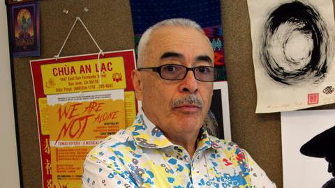 El profesor Marcos Martínez, coproductor de la nueva pieza de teatro que está buscando  actores.