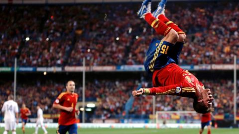 La alegría del Campeón del Mundo duro casi todo el partido. Francia le empató de último minuto.