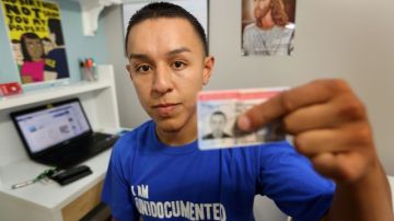 Iván Ceja de  Compton, y a punto de cumplir 21 años, es de los primeros beneficiados por el programa DACA.