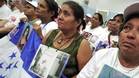 La caravana, que se realiza desde 2006, incluye plantones y escalas en hospitales, morgues y plazas públicas, con la esperanza de encontrar vivos a familiares desaparecidos