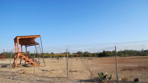 El supuesto sitio donde fue abatido Heriberto Lazcano, fundador y máximo líder de Los Zetas, en el estado de Coahuila, México.