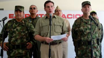 Colombia ha incautado más droga que en 2011, así lo dijo su ministro de Defensa.