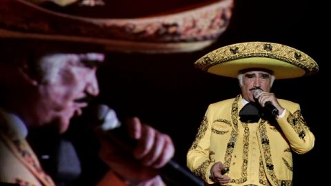 Vicente Fernández ha cancelado de momento un par de conciertos.