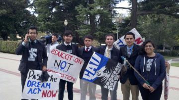 El grupo de jóvenes activistas partió de San Francisco rumbo a la capital federal en marzo pasado.