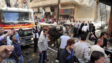 Al menos 11 personas han sido asesinadas y otras 20 heridas en la explosión de un coche-bomba en Al Rawda, en Jaramana, al sur de Damasco, Siria, el lunes pasado.
