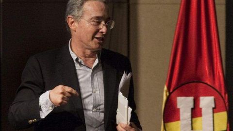 El expresidente colombiano Álvaro Uribe Vélez.