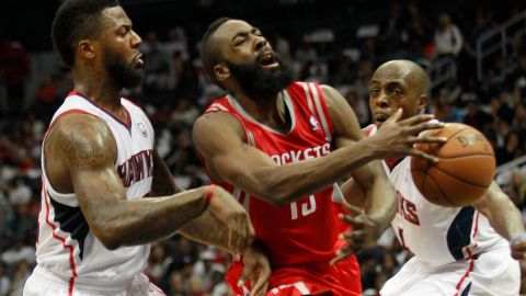 James Harden anotó 45 puntos en el triunfo de Rockets de Houston