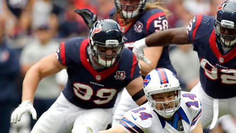 Los Houston Texans sometieron a los Bills de Buffalo en la jornada 9 de la NFL