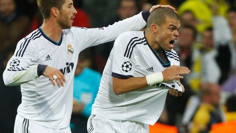 Real Madrid empató 2-2 con Borussia Dortmund, a dos minutos del final
