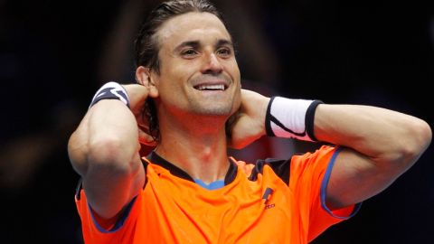 David Ferrer venció a Juan Martín del Potro en el Torneo de Maestros