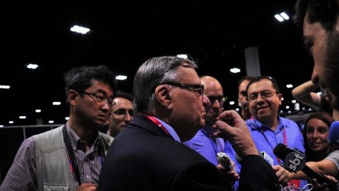 20829021. Tampa.- El alguacil del condado de Maricopa, Joe Arpaio, defendió su política de detenciones de inmigrantes, a pesar de que no tendrá un espacio en la Convención Nacional Republicana.NOTIMEX/FOTO/MIGUEL ÁNGEL ÁLVAREZ/FRE/POL/