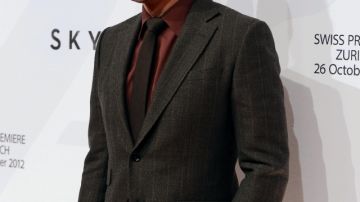 Javier Bardem,  en el estreno de 'Skyfall' en Suiza, es el villano de la nueva cinta del agente 007.