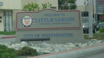 Parte del barrio conocido como la Pequeña Saigón se encuentra en la Ciudad de Westminster.