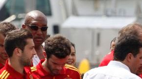 España visita a la selección de Panamá en partido amistoso.